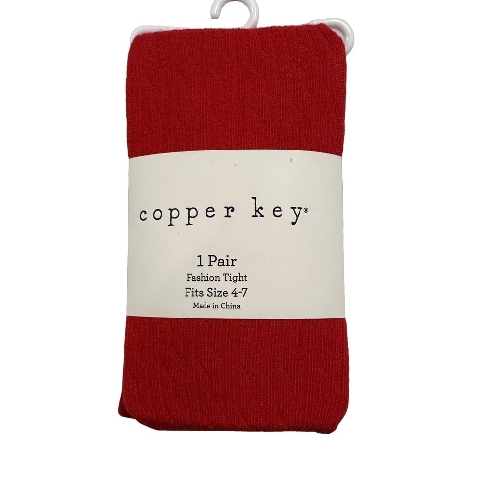 Copper Key Red Tights